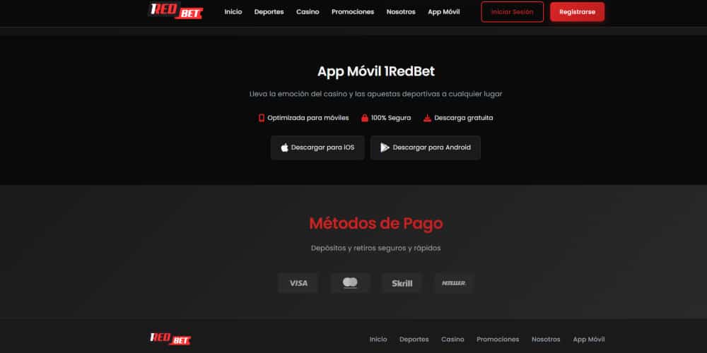 1RedBet casino software