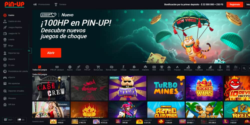 PinUp casino juegos